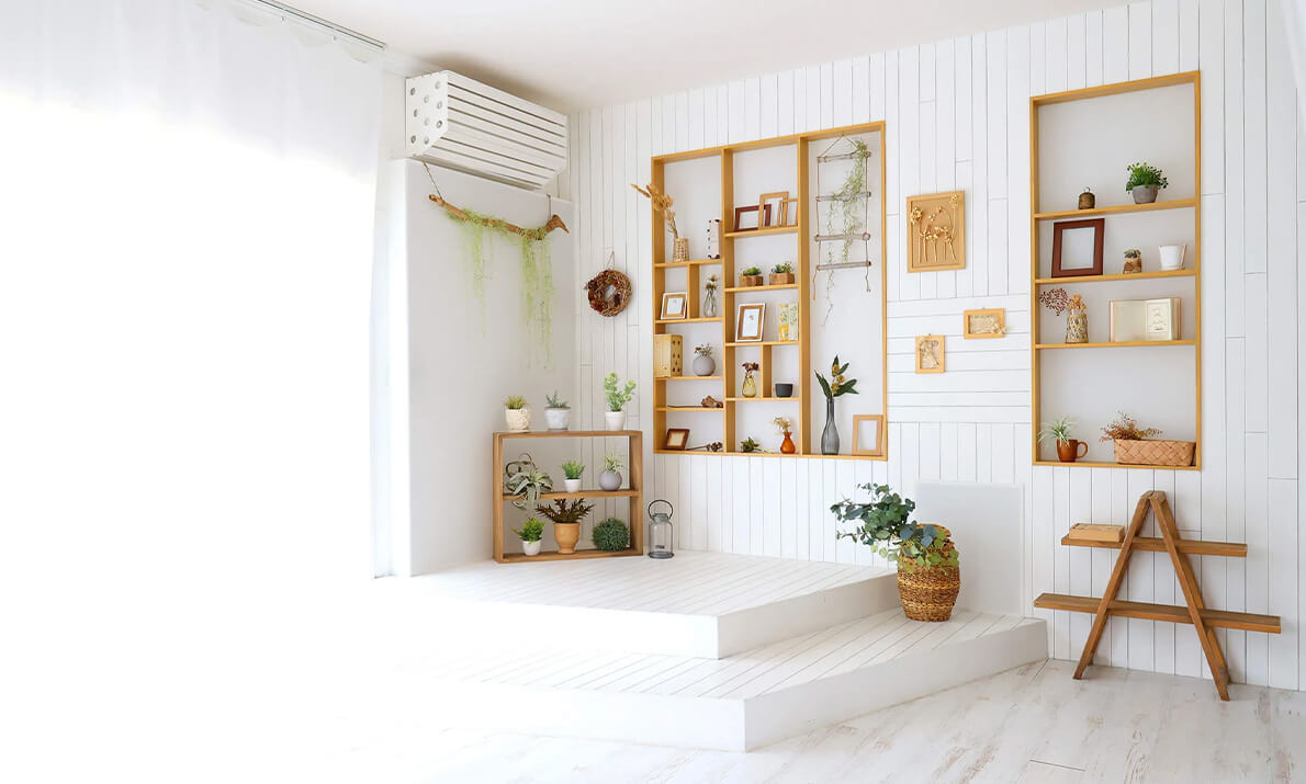 横浜の光あふれる高台にあるスタジオ