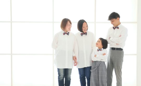 家族写真の衣装